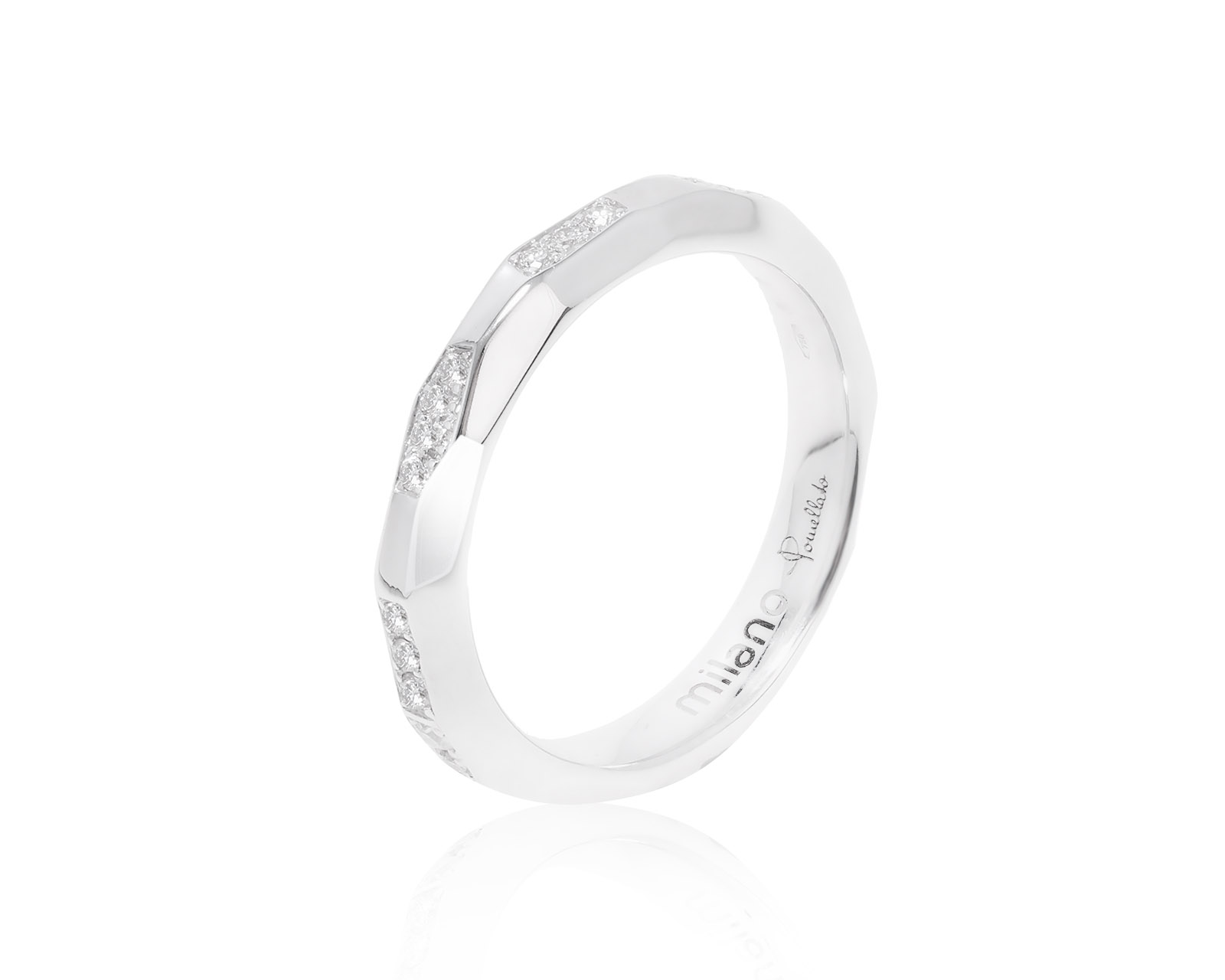 Оригинальное золотое кольцо Pomellato Milano 120822/2