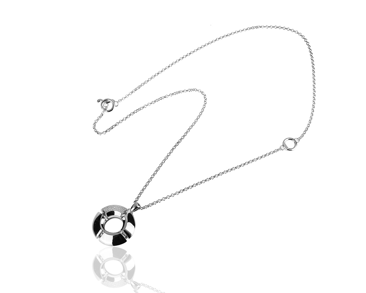 Золотая подвеска с бриллиантами 0.69ct Antonini