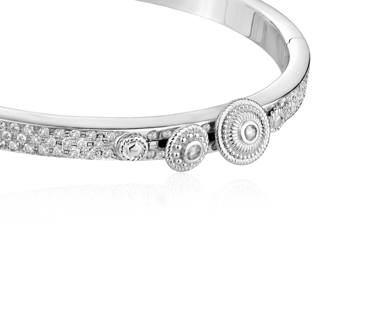 Оригинальный золотой браслет с бриллиантами 3.50ct Carrera y Carrera Pasodoble