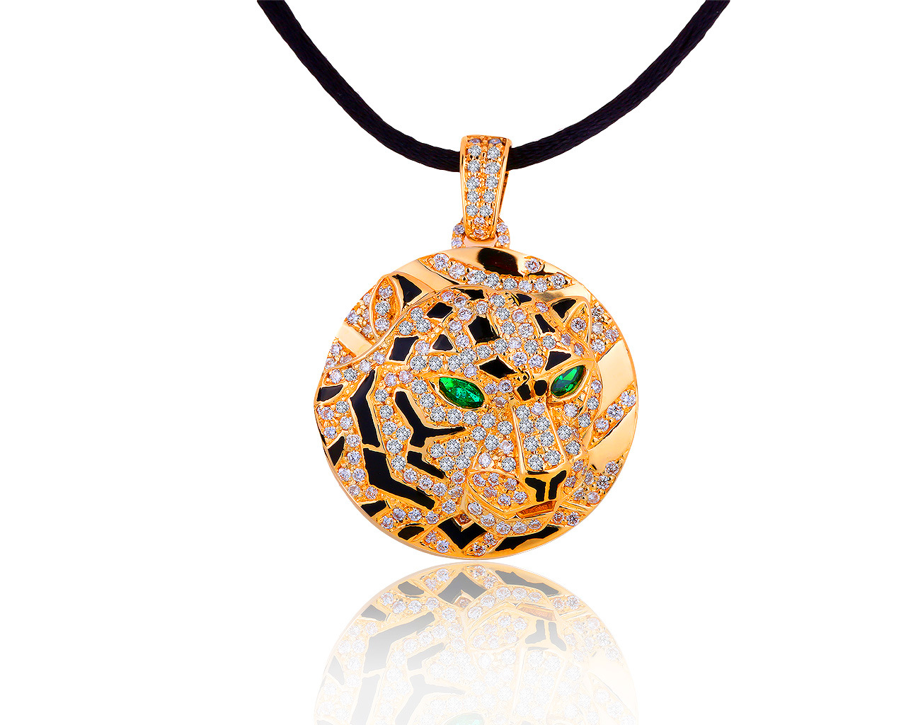 Прелестный золотой кулон с бриллиантами 2.22ct 240719/13