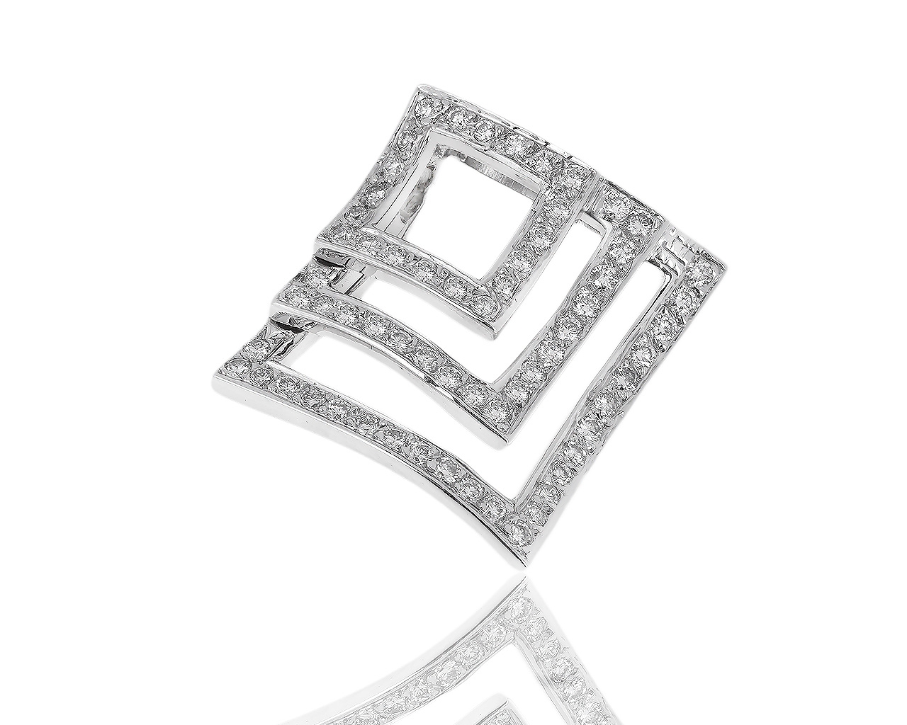 Золотой кулон с бриллиантами 0.91ct 270718/3