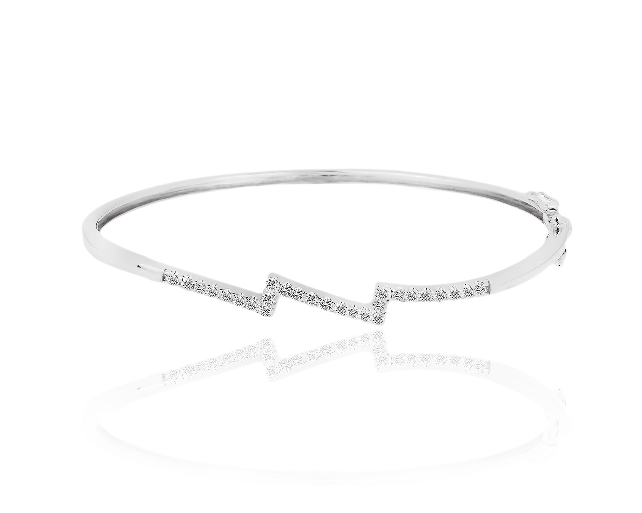 Стильный золотой браслет с бриллиантами 0.52ct 141218/6