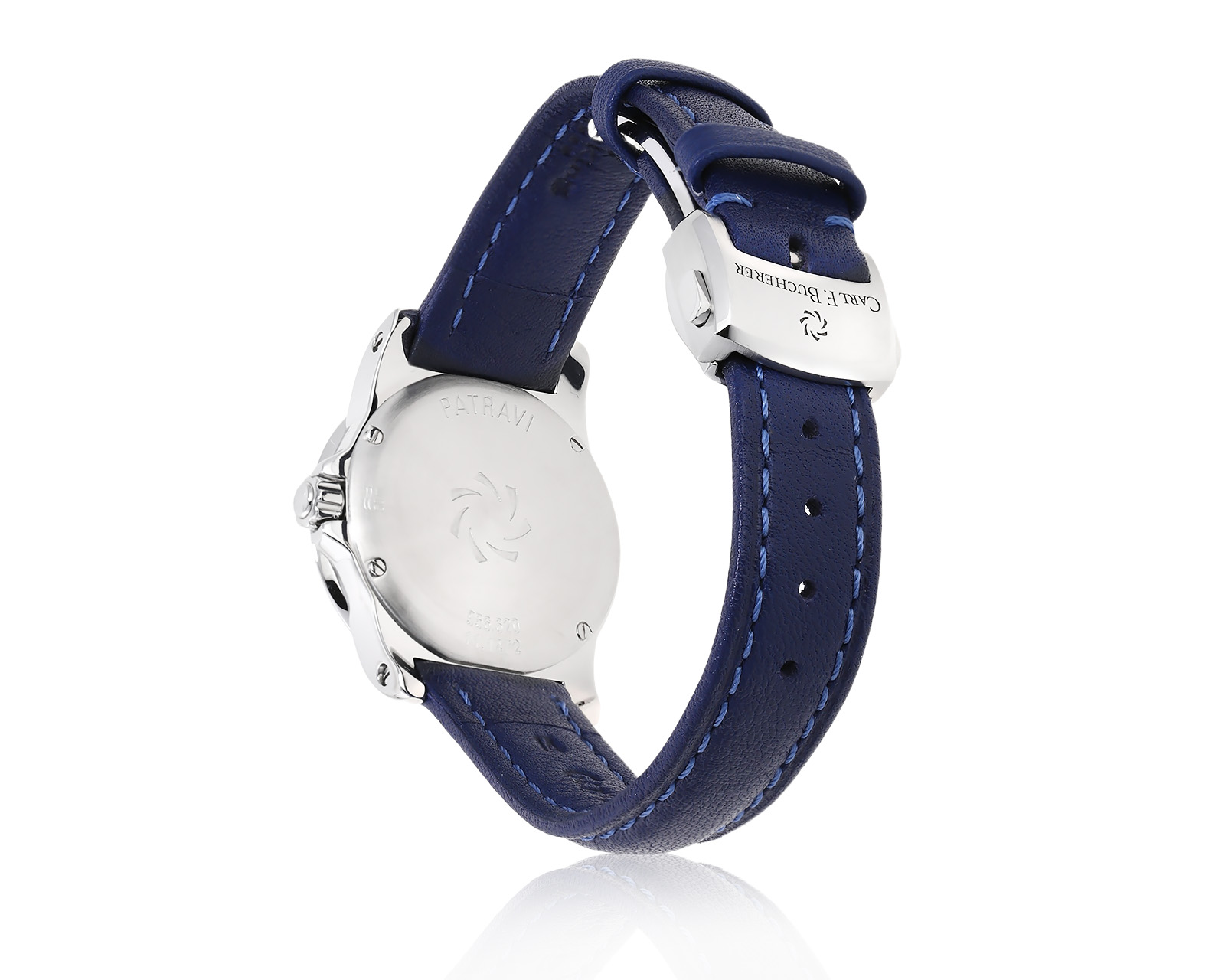 Оригинальные стальные часы Carl F. Bucherer Patravi