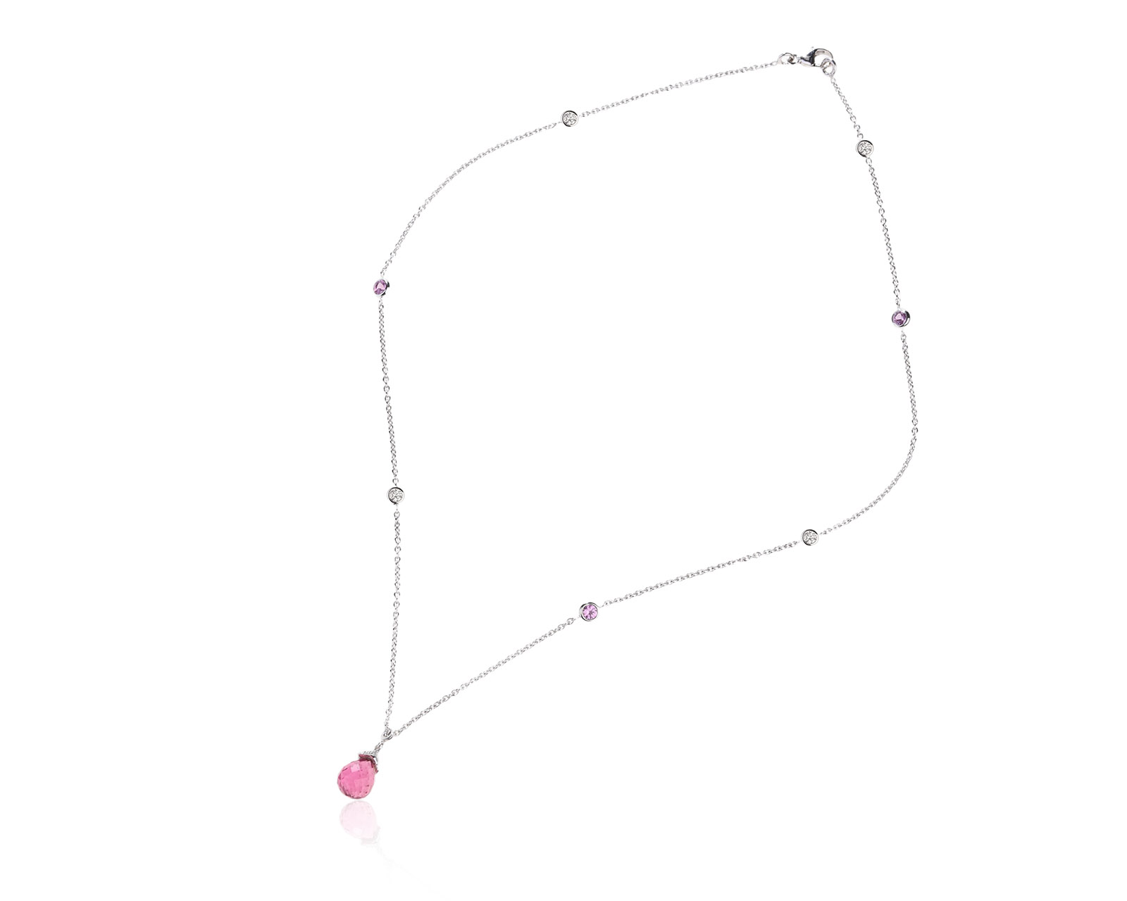 Оригинальное золотое колье с турмалином 2.90ct Chaumet Le Grand Frisson