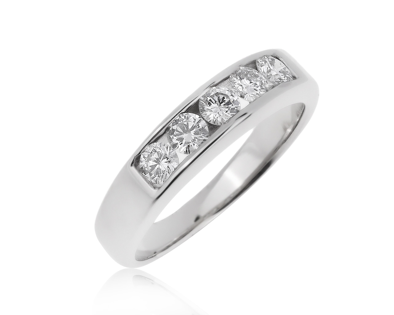 Итальянское золотое кольцо с бриллиантами 0.50ct 100220/4