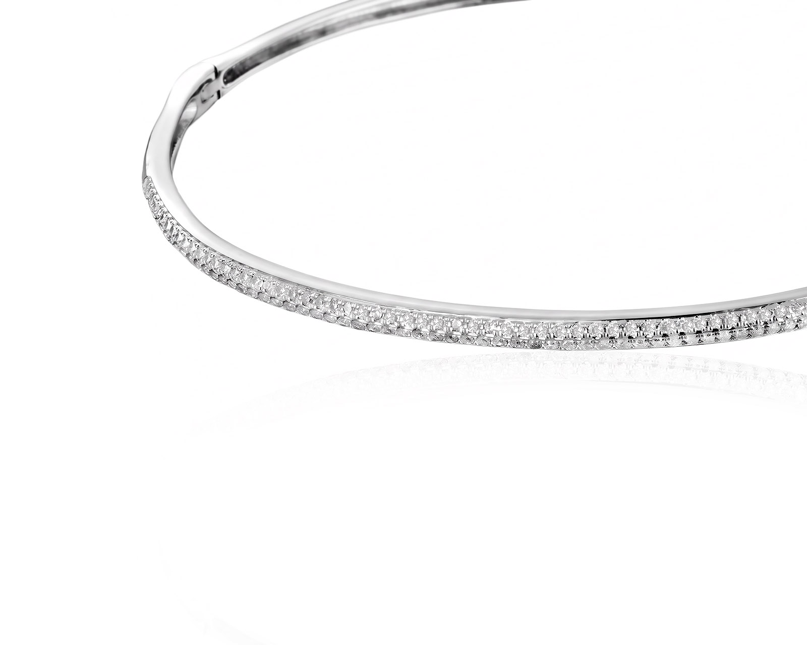 Золотой браслет с бриллиантами 0.25ct
