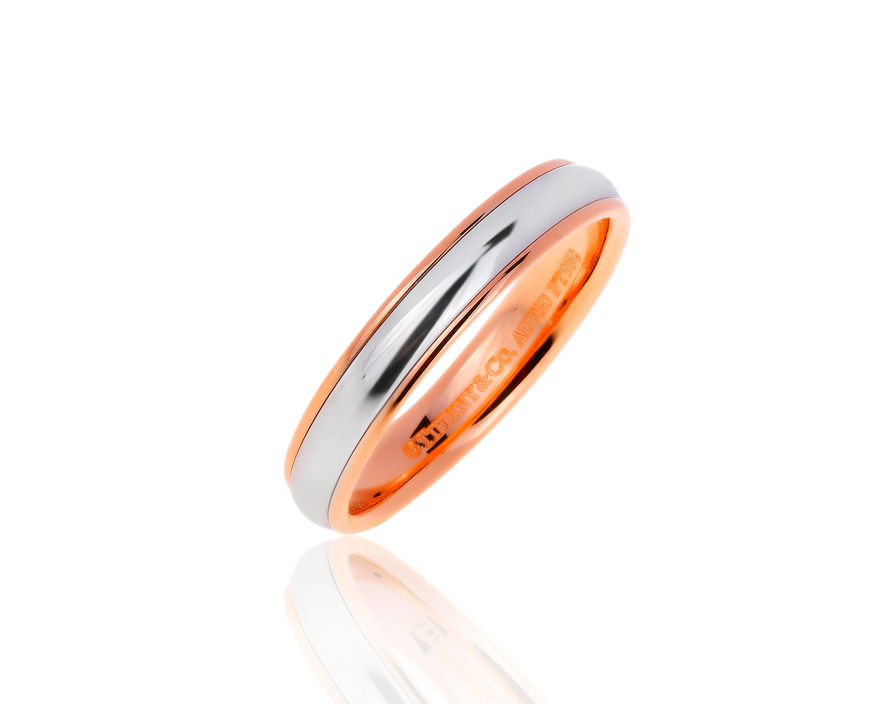 Оригинальное золотое кольцо Tiffany&Co 301219/1