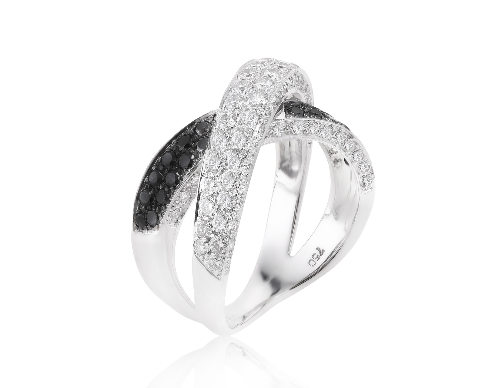 Золотое кольцо с бриллиантами 2.54ct 110723/1