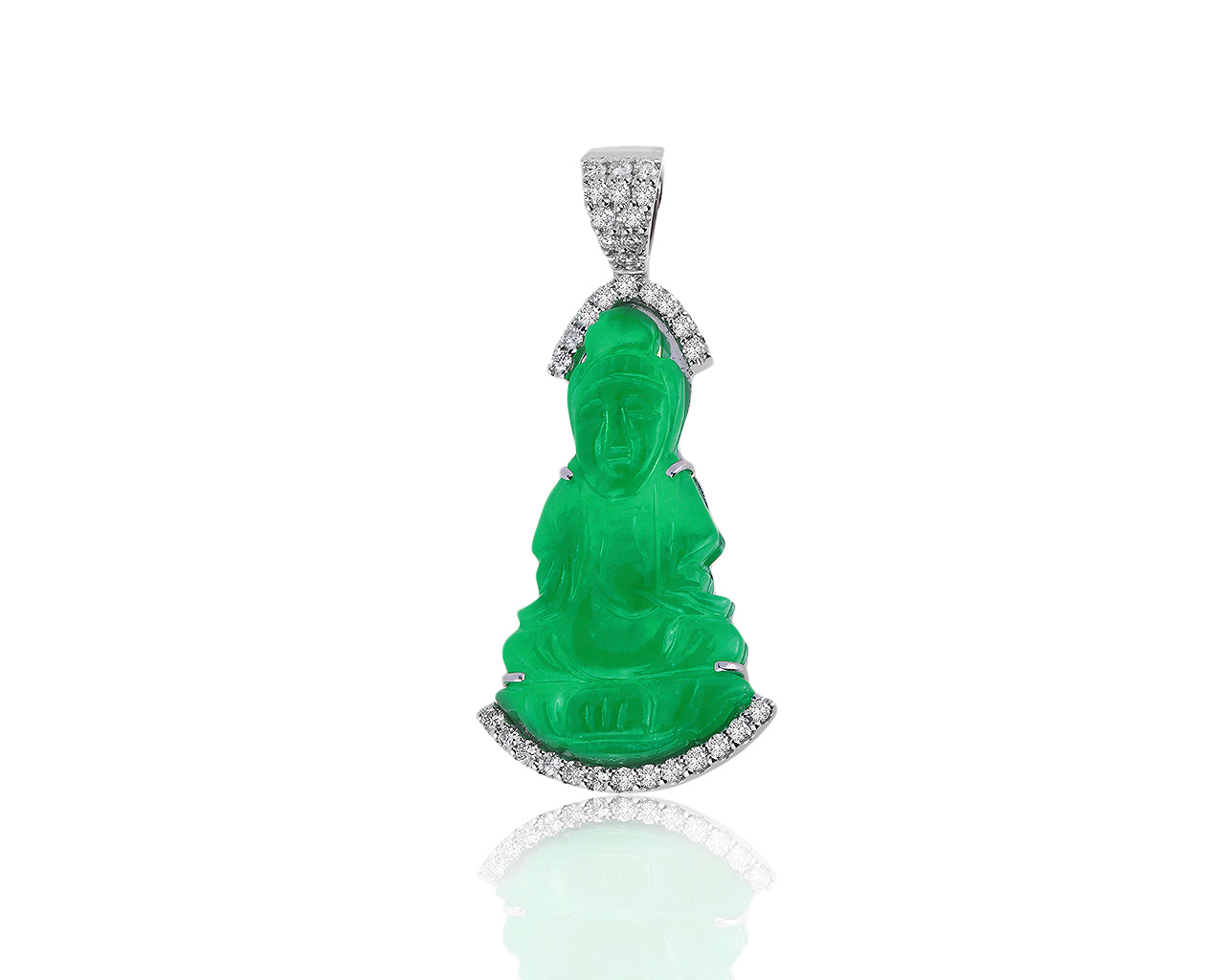 Потрясающий золотой кулон с бриллиантами 0.56ct 160719/5 Потрясающий золотой кулон с бриллиантами 0.56ct 160719/5