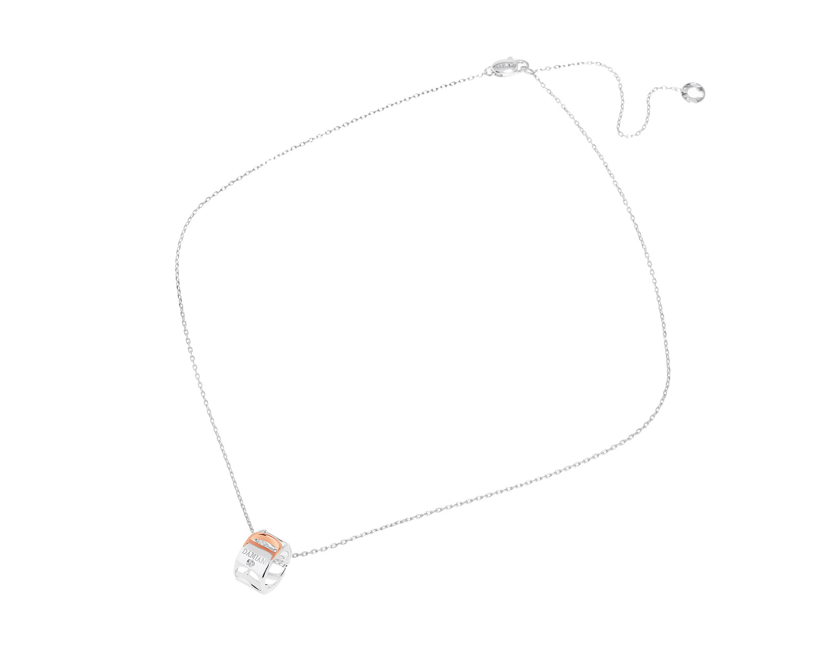 Оригинальный золотой кулон Damiani Damianissima