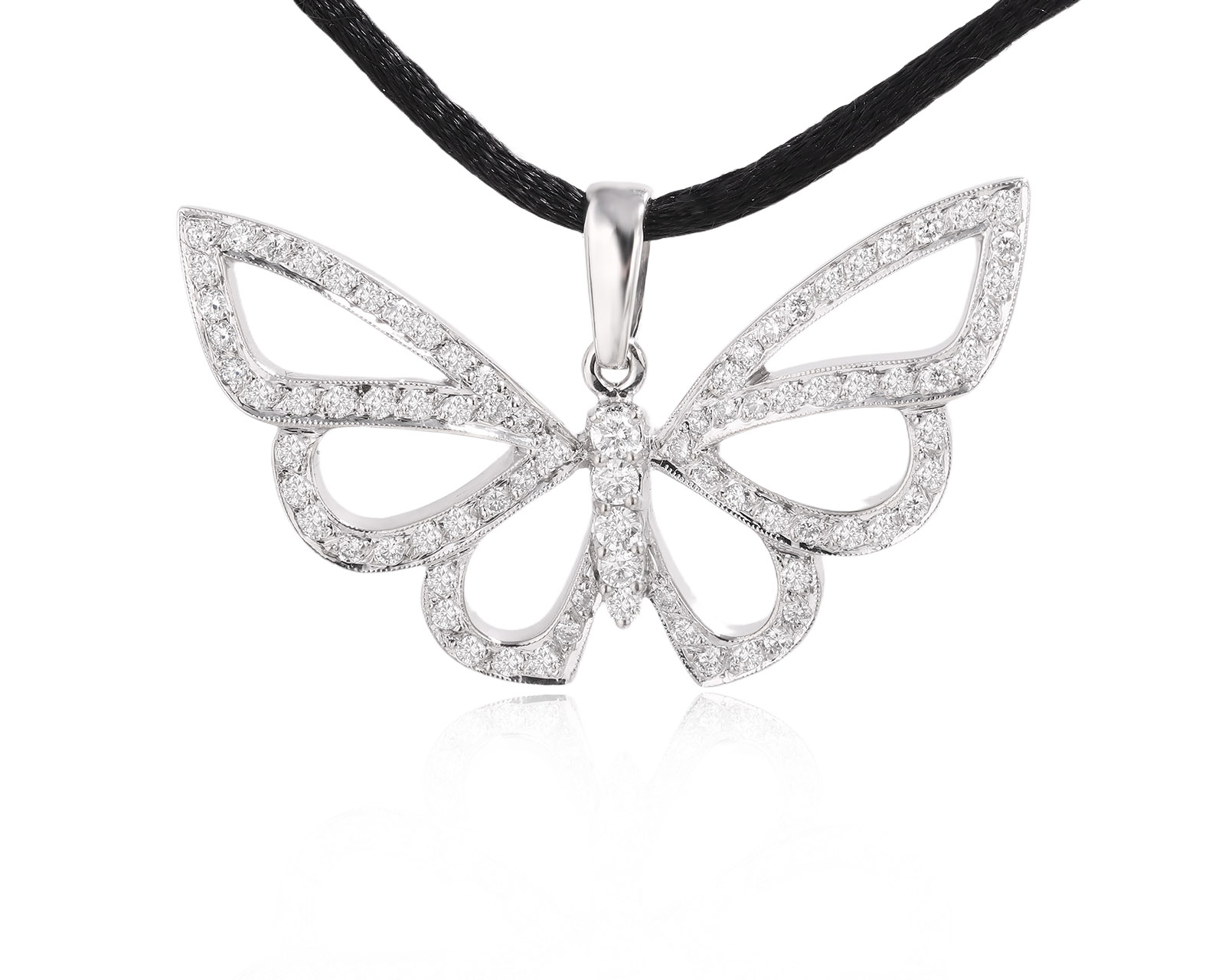 Золотой кулон с бриллиантами 1.03ct 161025/5