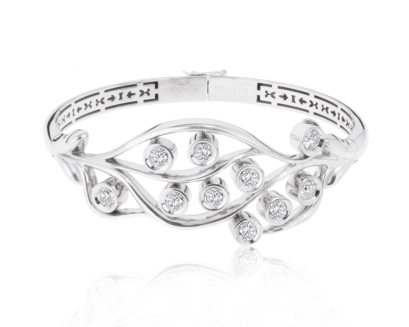 Завораживающий золотой браслет с бриллиантами 2.30ct 140921/7