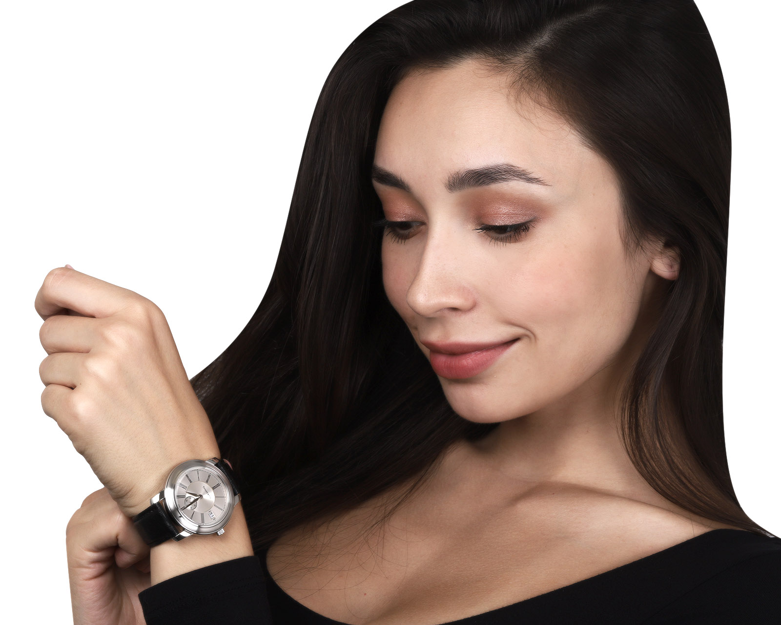 Оригинальные стальные часы Tiffany&Co Mark