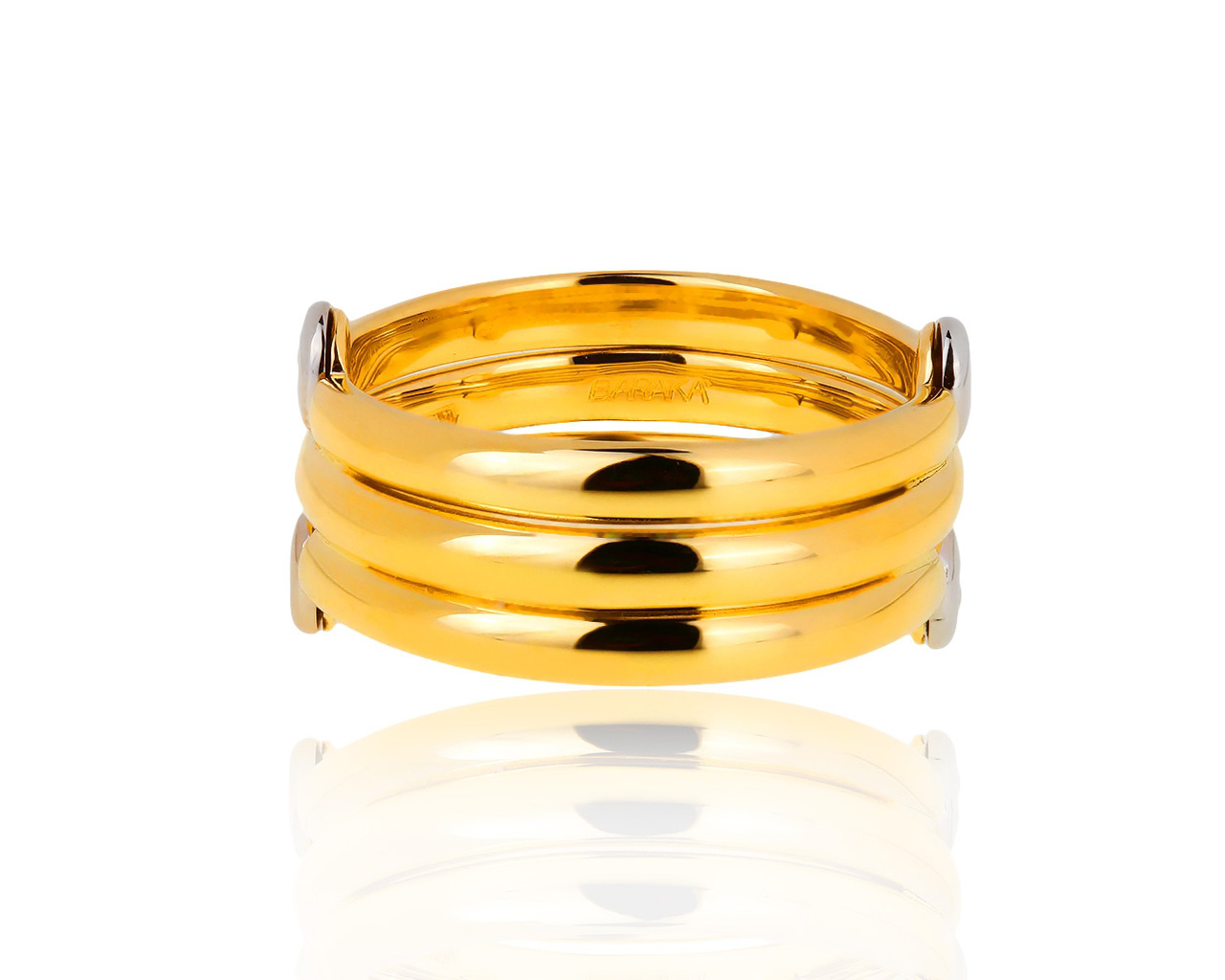 Оригинальное золотое кольцо Baraka 191218/7
