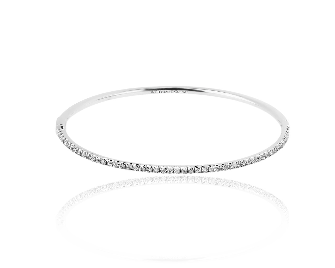 Оригинальный золотой браслет с бриллиантами 0.67ct Tiffany&Co Metro 221217/2