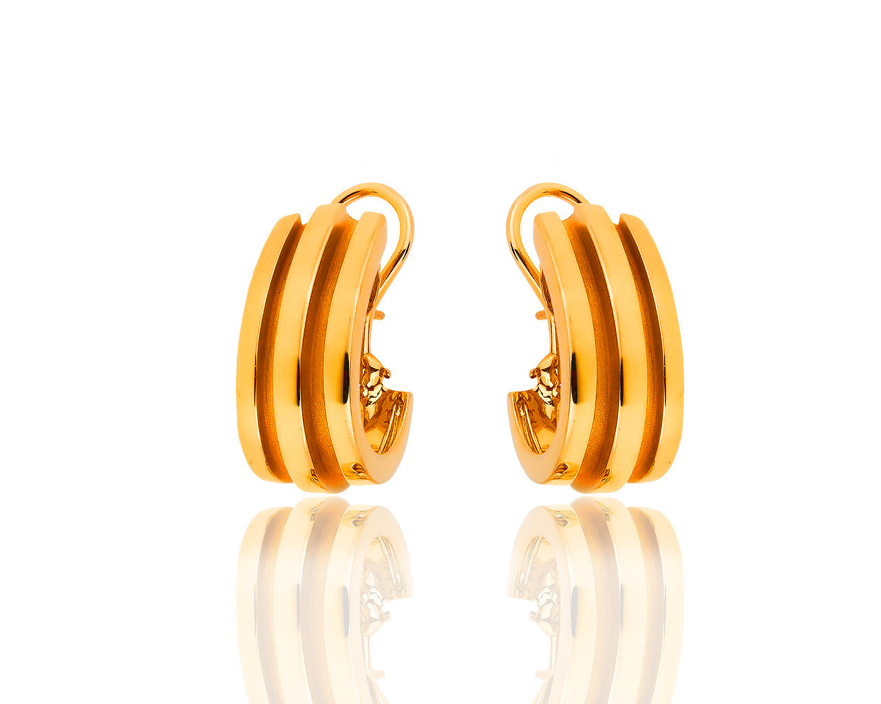 Оригинальные золотые серьги Tiffany&Co Atlas 140519/8