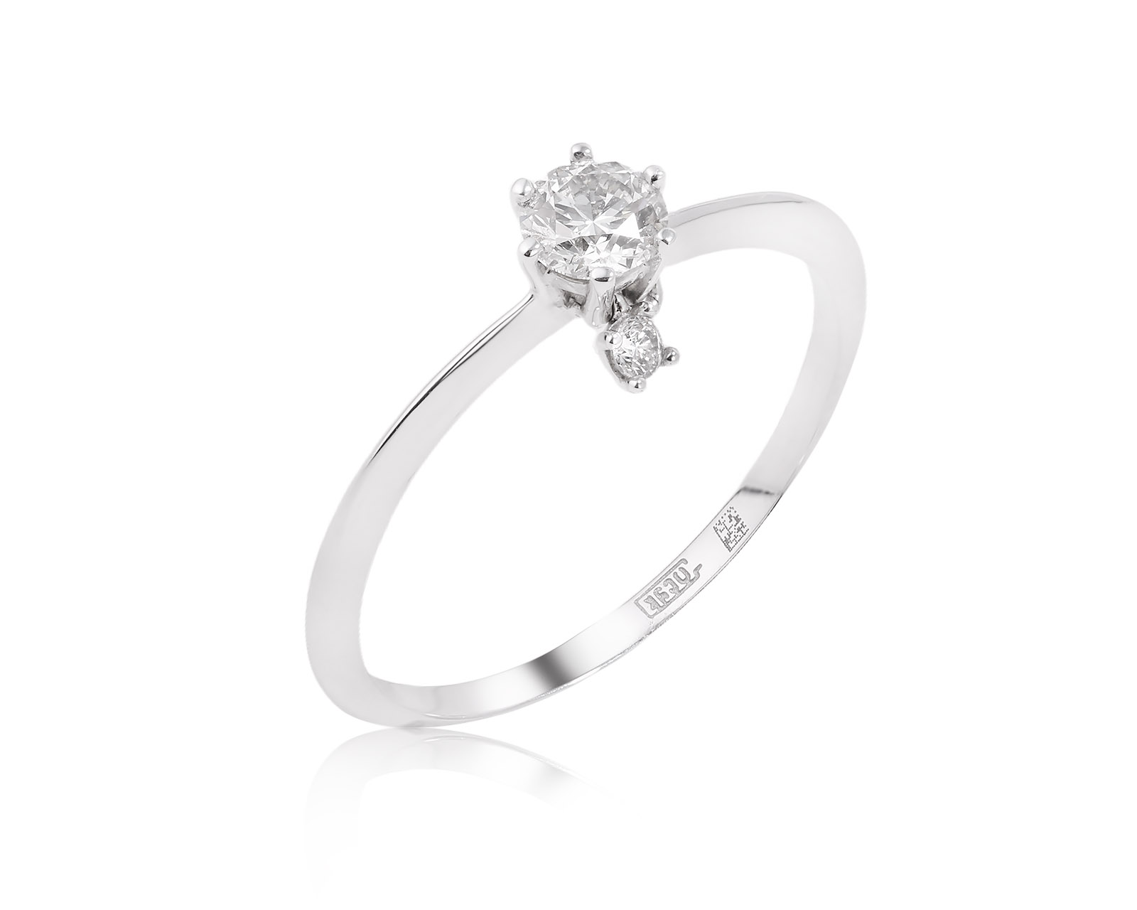 Оригинальное золотое кольцо с бриллиантами 0.29ct Constantin Artmayer 271125/КМ224