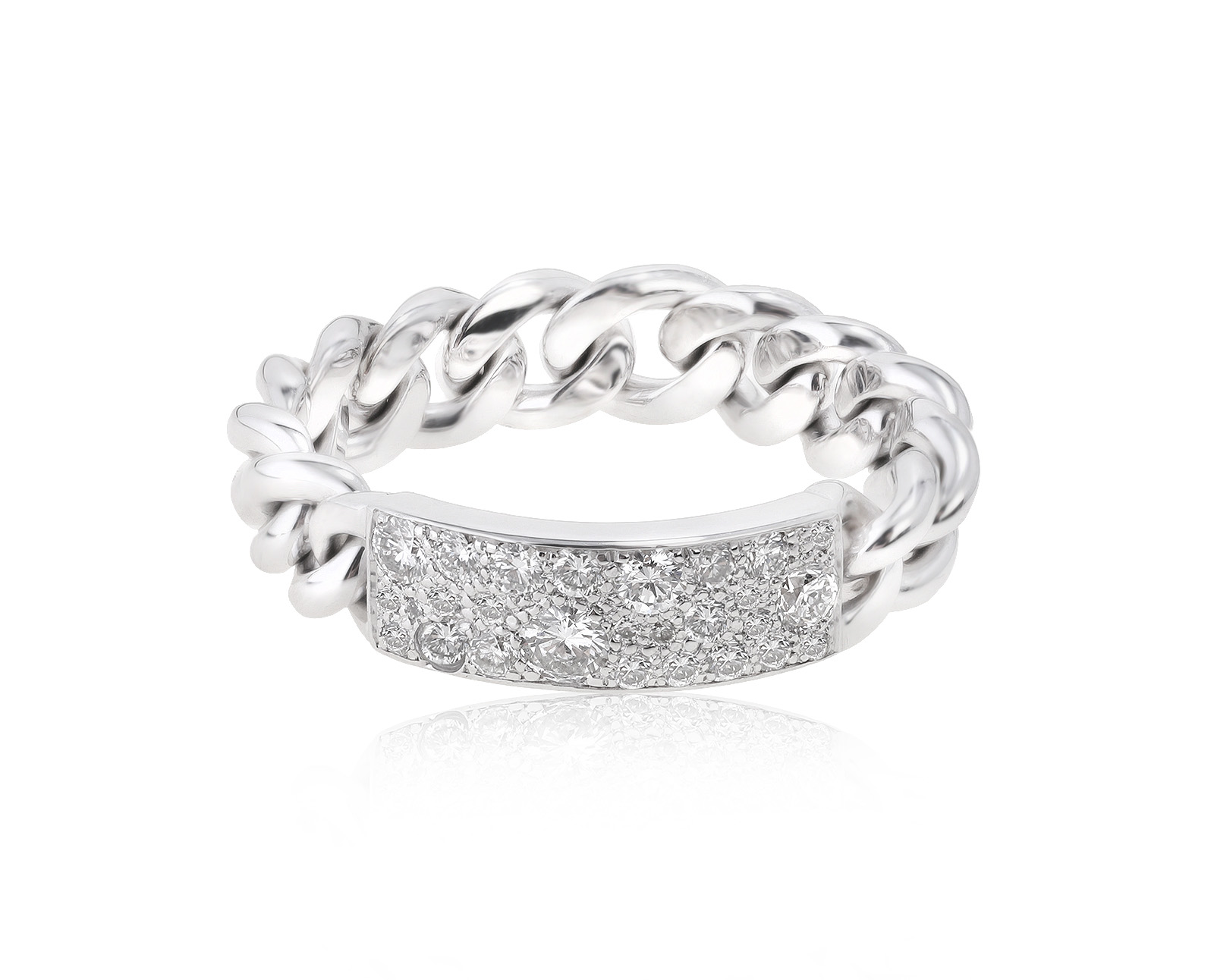 Оригинальное золотое кольцо с бриллиантами 0.50ct Dior 040921/10