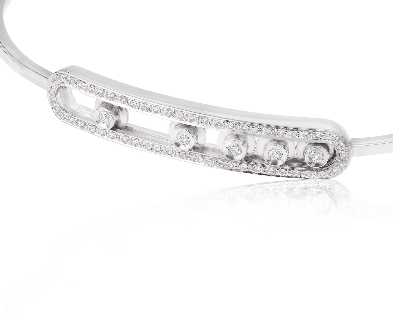 Золотой браслет с бриллиантами 0.27ct