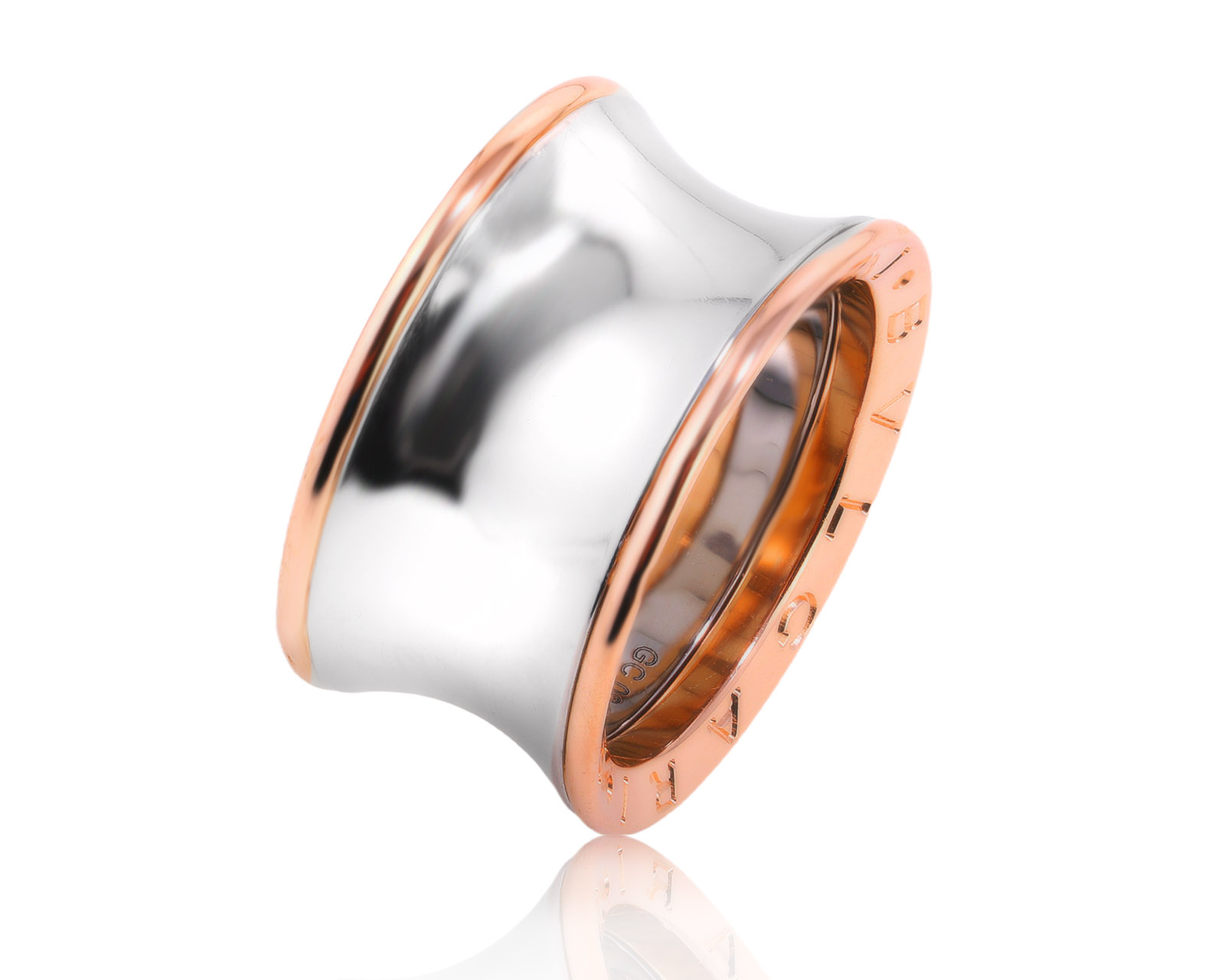 Оригинальное золотое кольцо Bvlgari B.Zero1 Anish Kapoor 280126/2