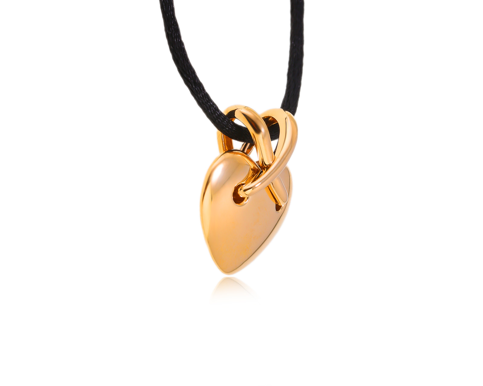 Оригинальный золотой кулон Chaumet Liens
