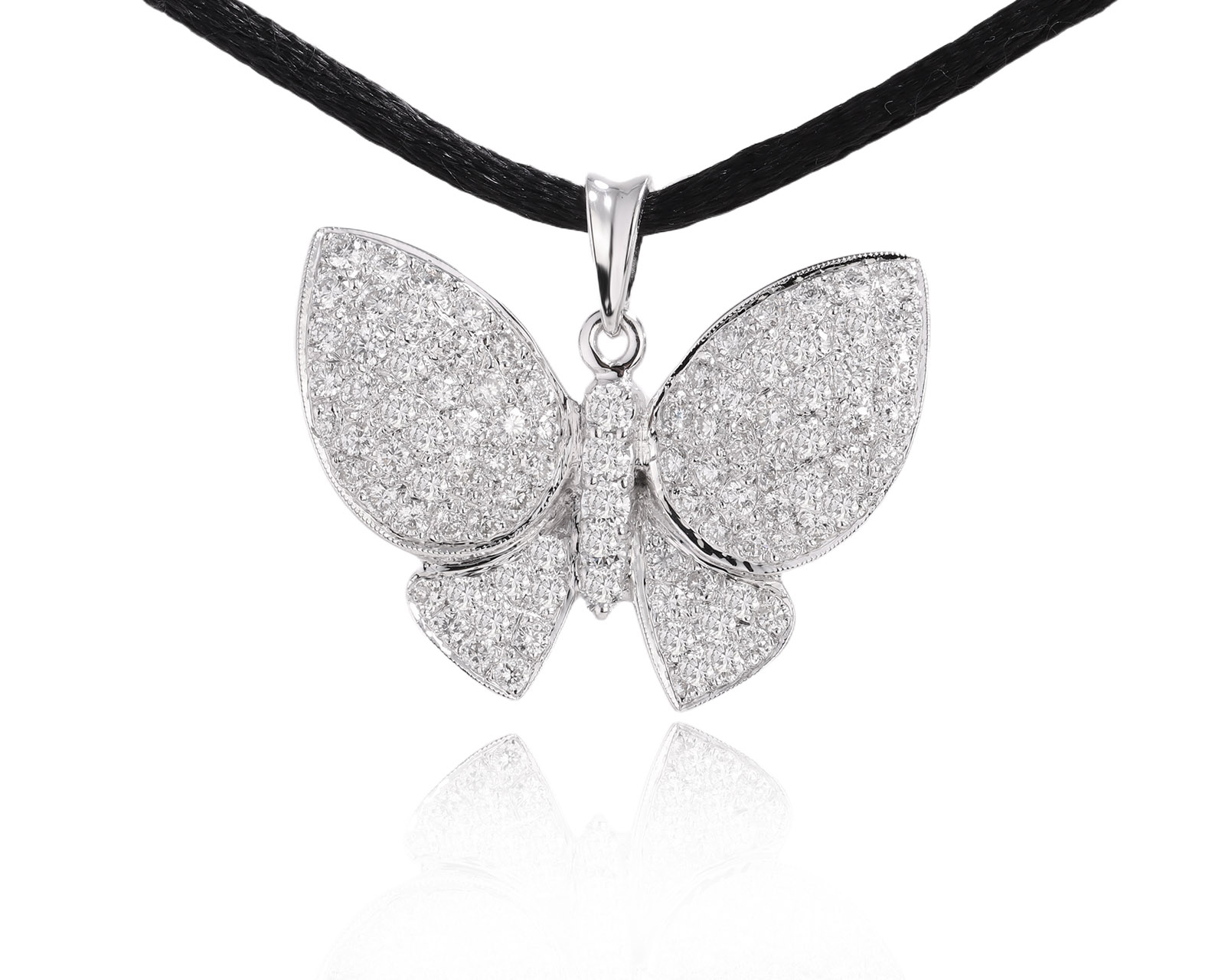 Золотой кулон с бриллиантами 2.02ct 161025/4