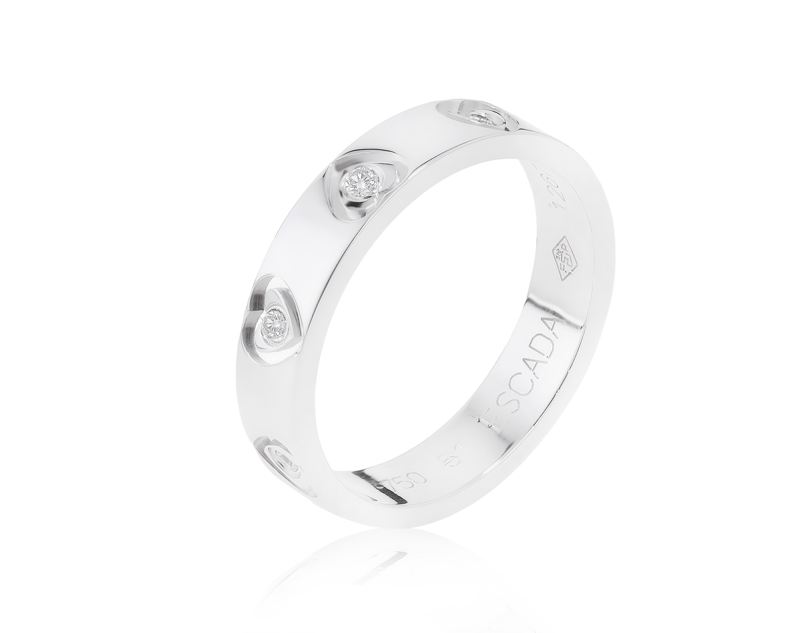 Оригинальное золотое кольцо Escada 270222/3