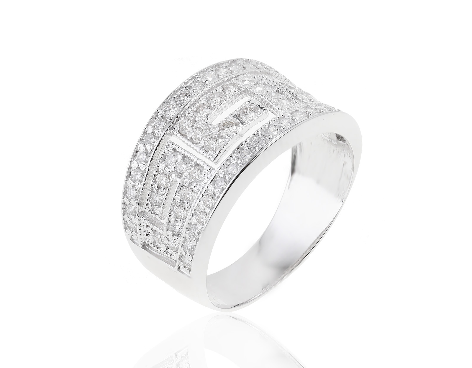 Очаровательное золотое кольцо с бриллиантами 1.20ct 190323/5