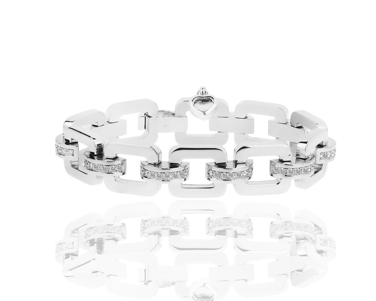 Роскошный золотой браслет с бриллиантами 2.40ct Chopard 250319/9