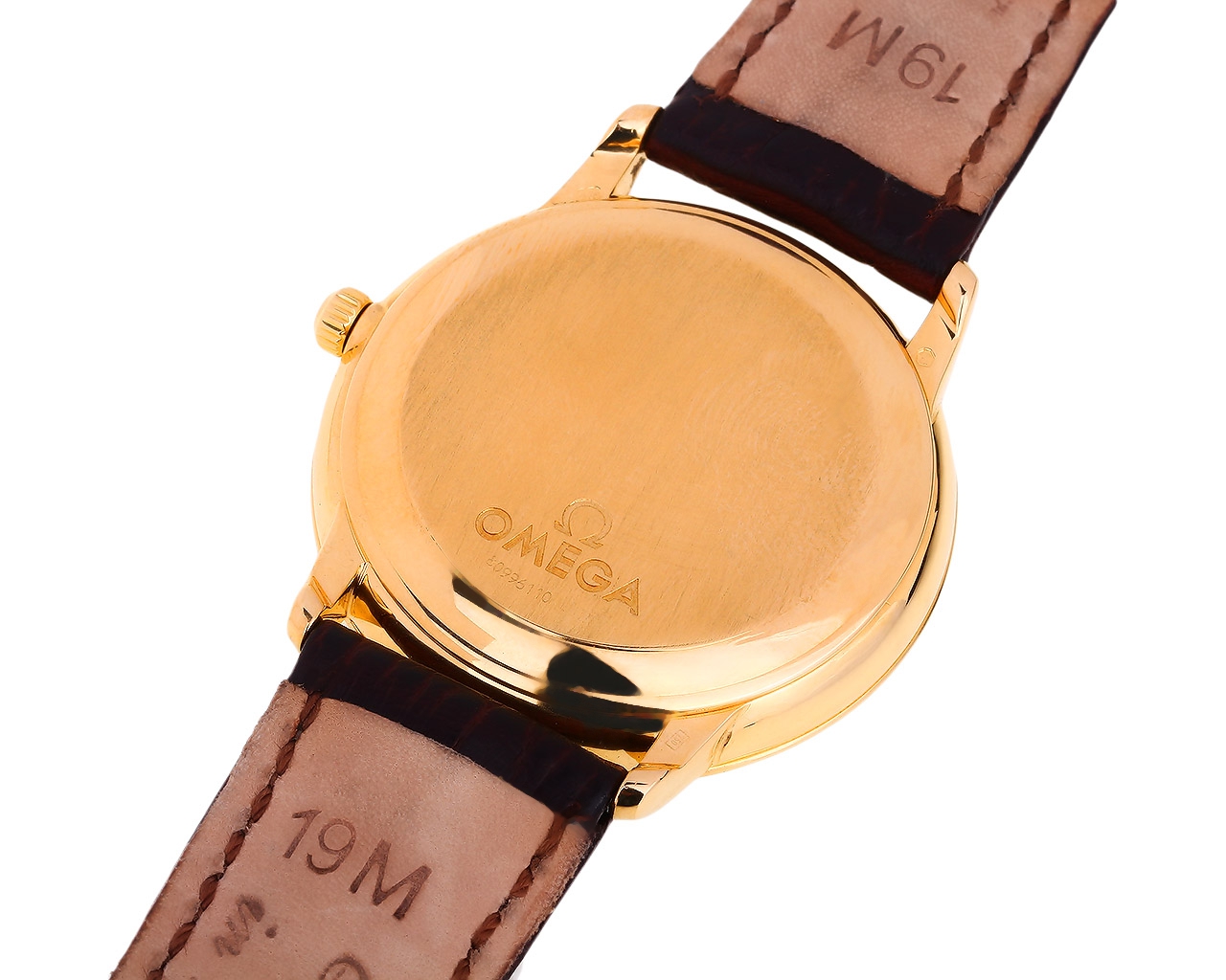 Золотые наручные часы Omega De Ville