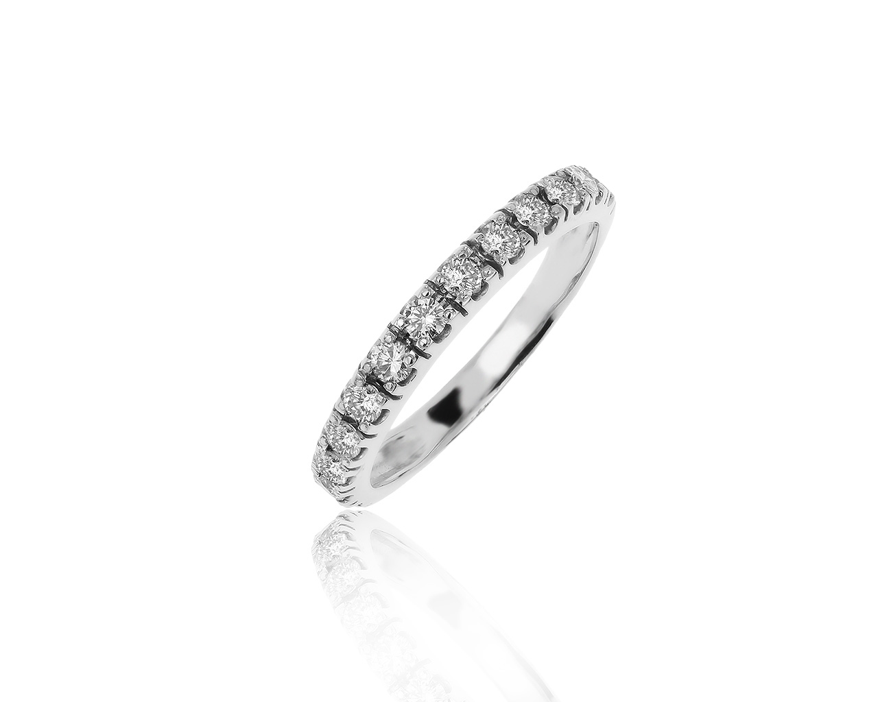 Красивое золотое кольцо с бриллиантами 0.46ct 021019/11