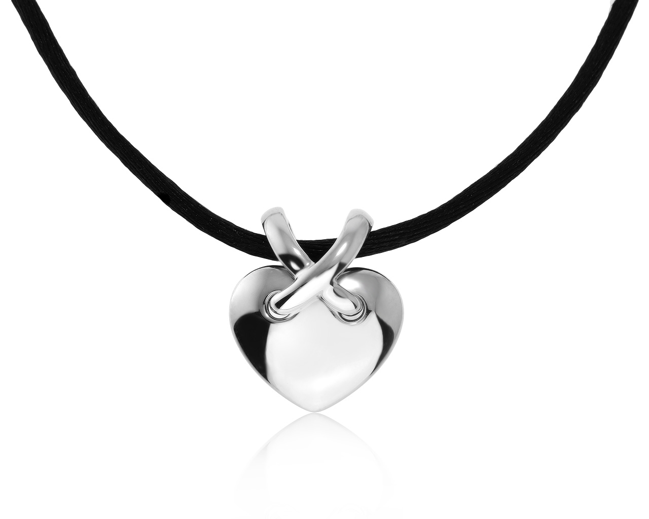 Оригинальный золотой кулон Chaumet Liens Heart 010421/13