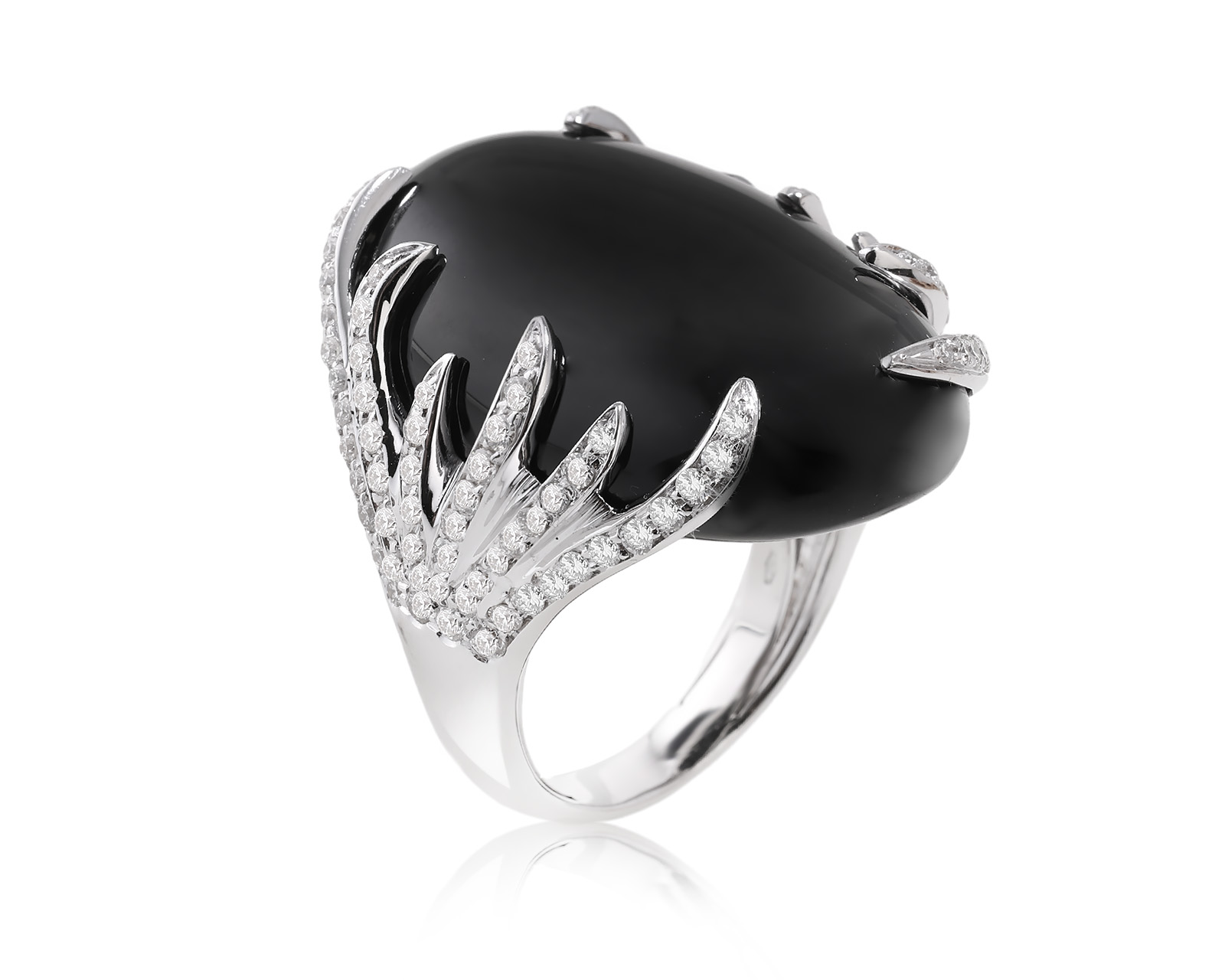 Оригинальное золотое кольцо с ониксом 29.50ct Luca Carati 131223/14