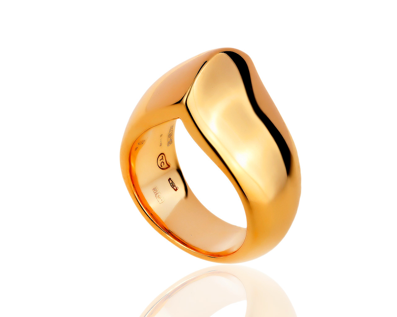 Оригинальное золотое кольцо Tamara Camolli 270919/18