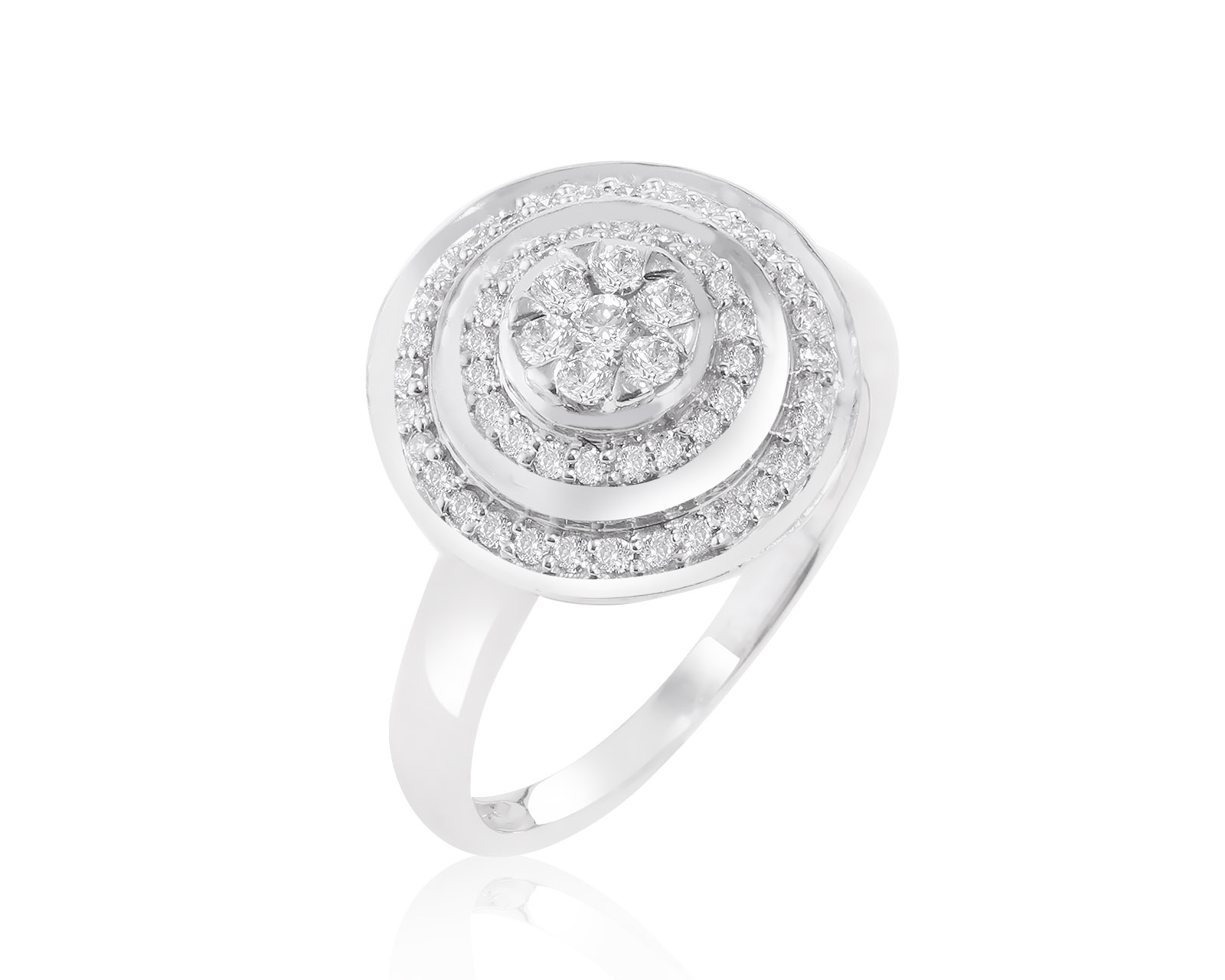 Завораживающее золотое кольцо с бриллиантами 0.29ct 251021/14