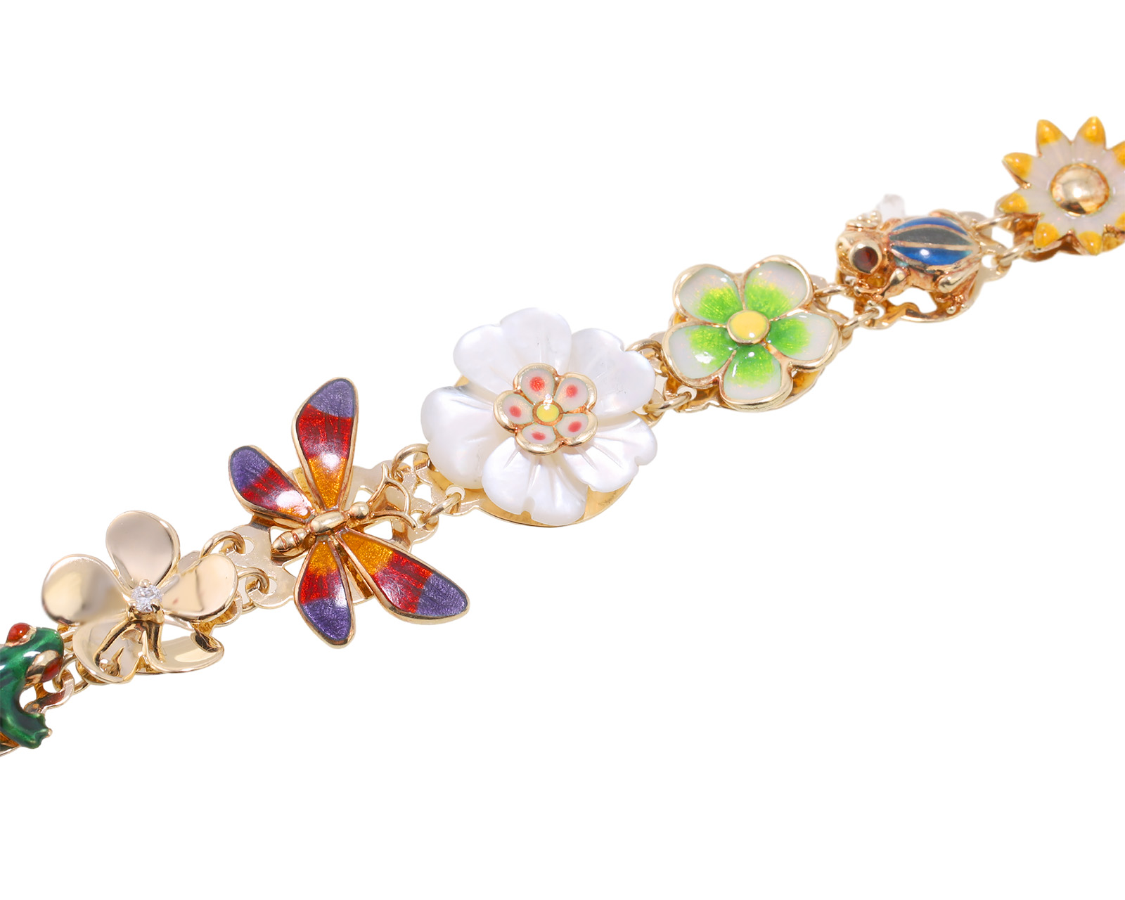 Оригинальный золотой браслет Roberto Bravo Noah’s Ark