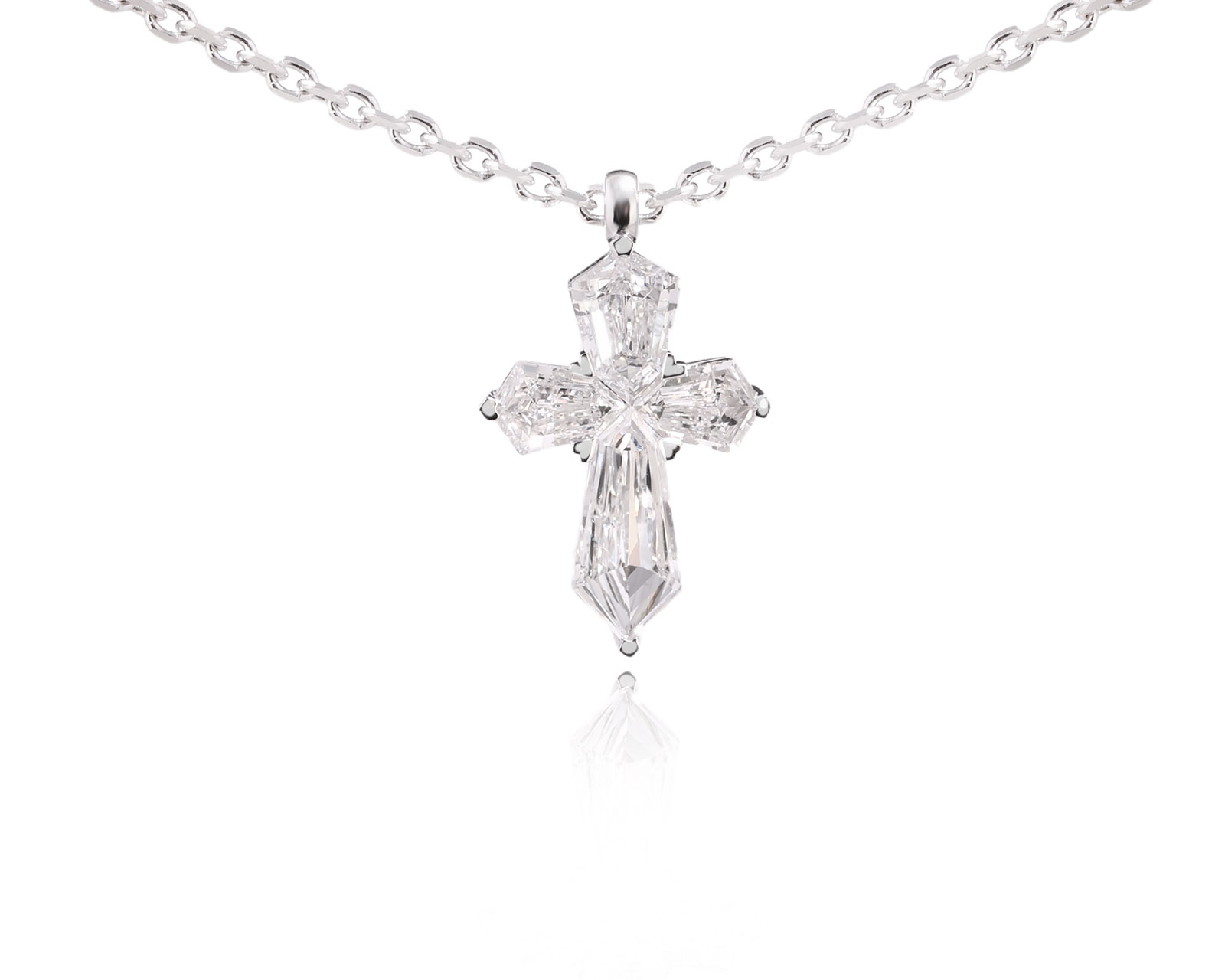 Золотое колье с бриллиантами 0.58ct Evgeny Matveev 220426/Б301