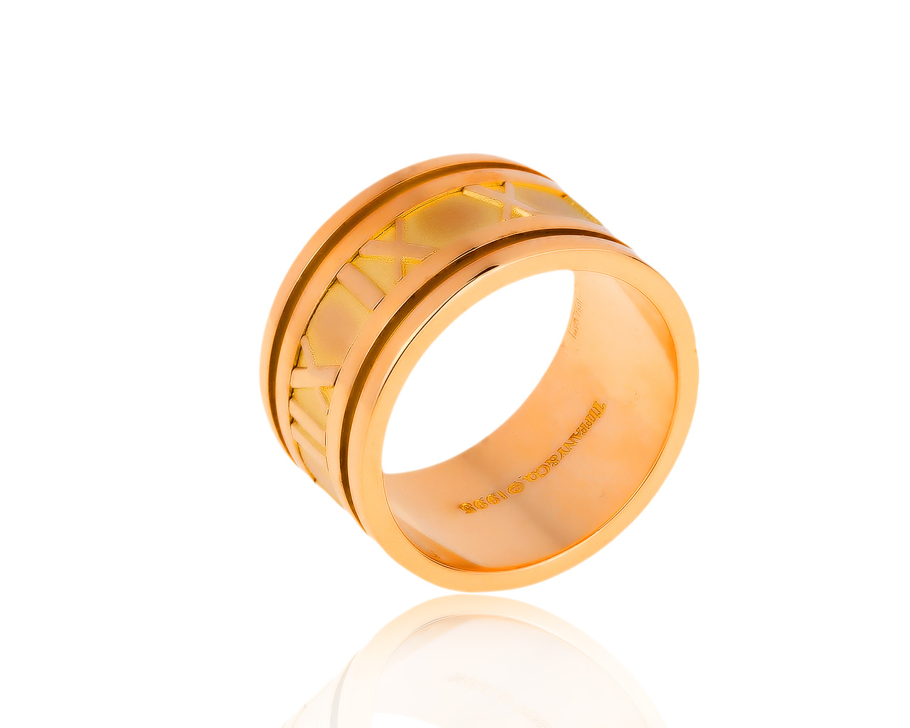Оригинальное золотое кольцо Tiffany&Co 221219/7