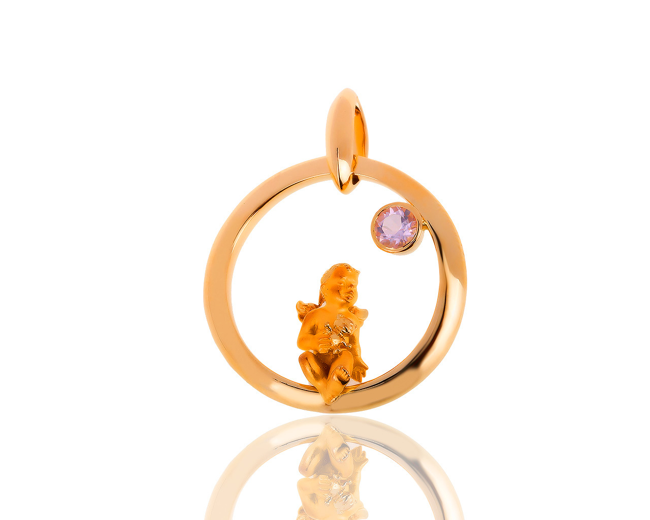 Оригинальный золотой кулон Carrera y Carrera 050919/1