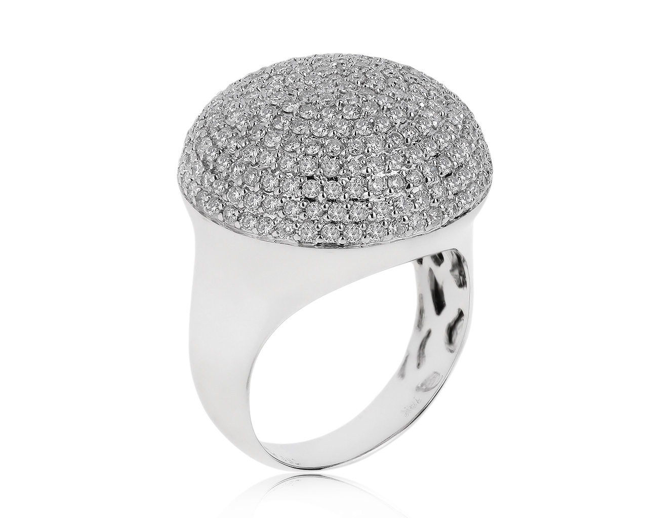 Шикарное золотое кольцо с бриллиантами 1.75ct 221120/3