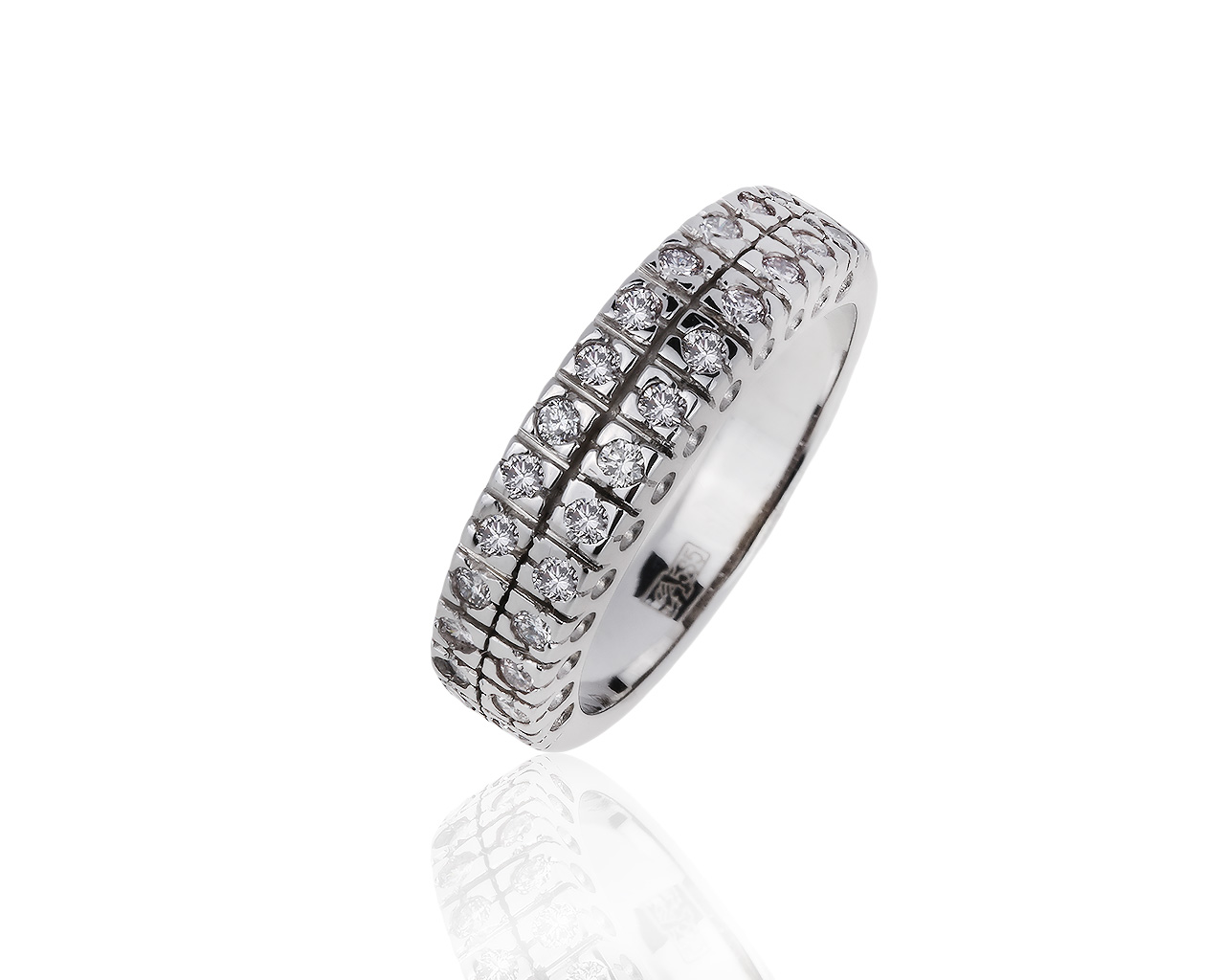 Восхитительное золотое кольцо с бриллиантами 0.50ct 041119/4 Восхитительное золотое кольцо с бриллиантами 0.50ct 041119/4