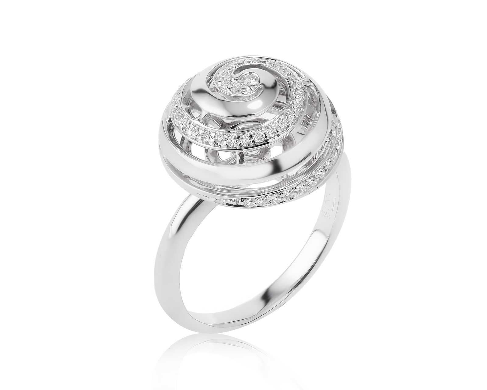 Золотое кольцо с бриллиантами 0.23ct 241023/3