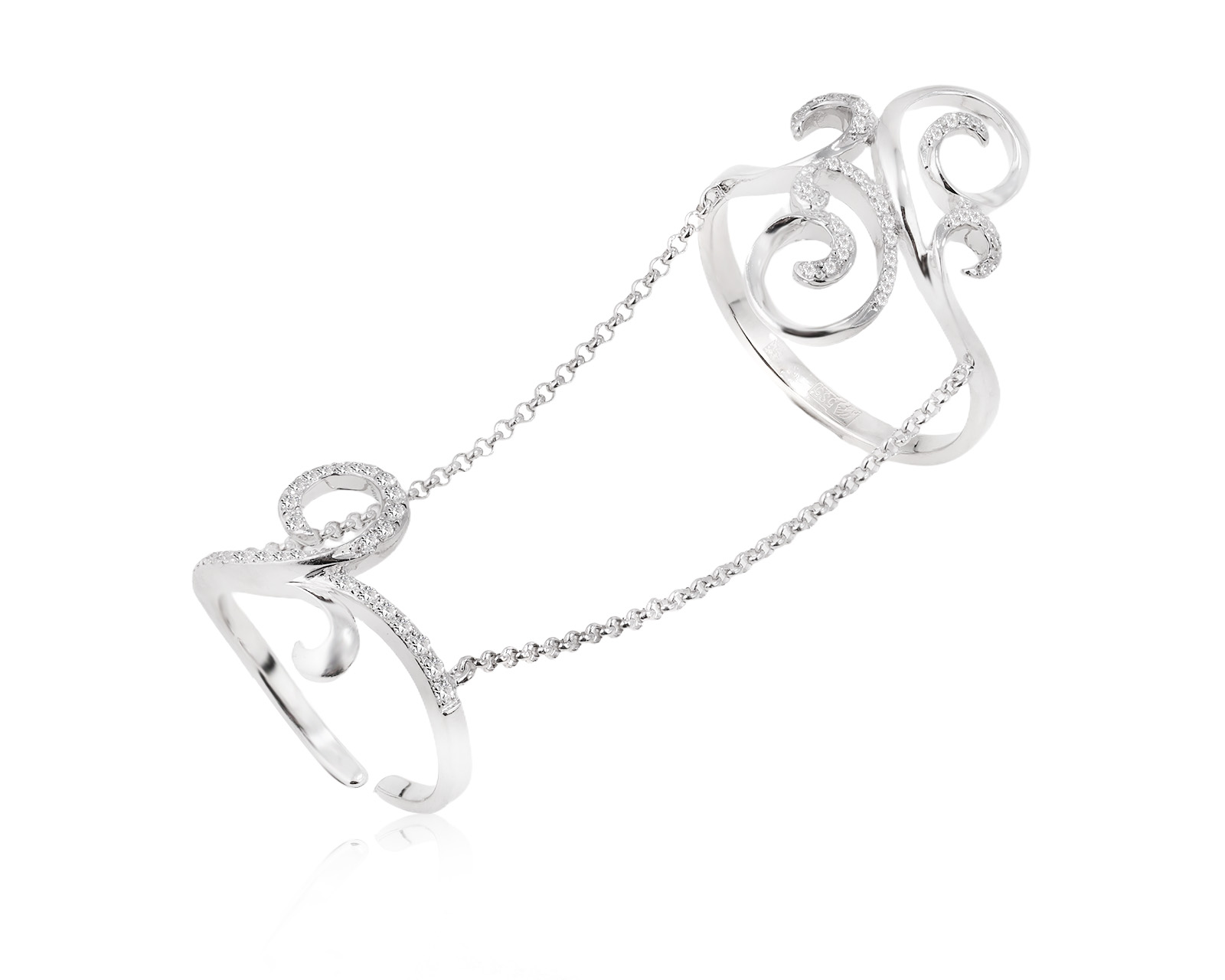 Золотое кольцо с бриллиантами 0.25ct 170825/5