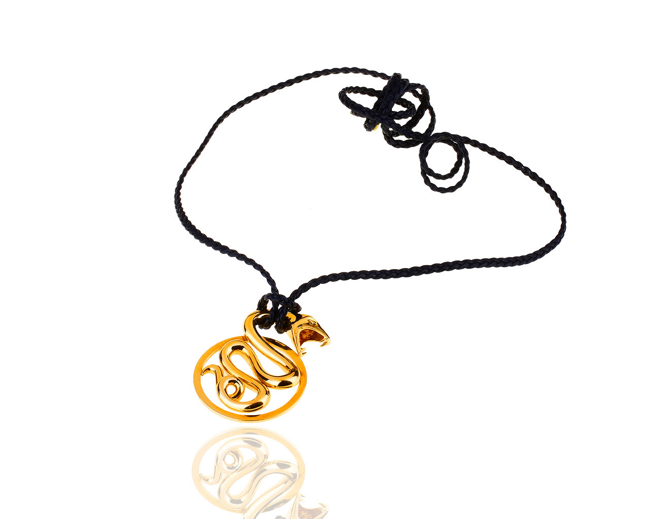 Завораживающая золотая подвеска Boucheron Snake