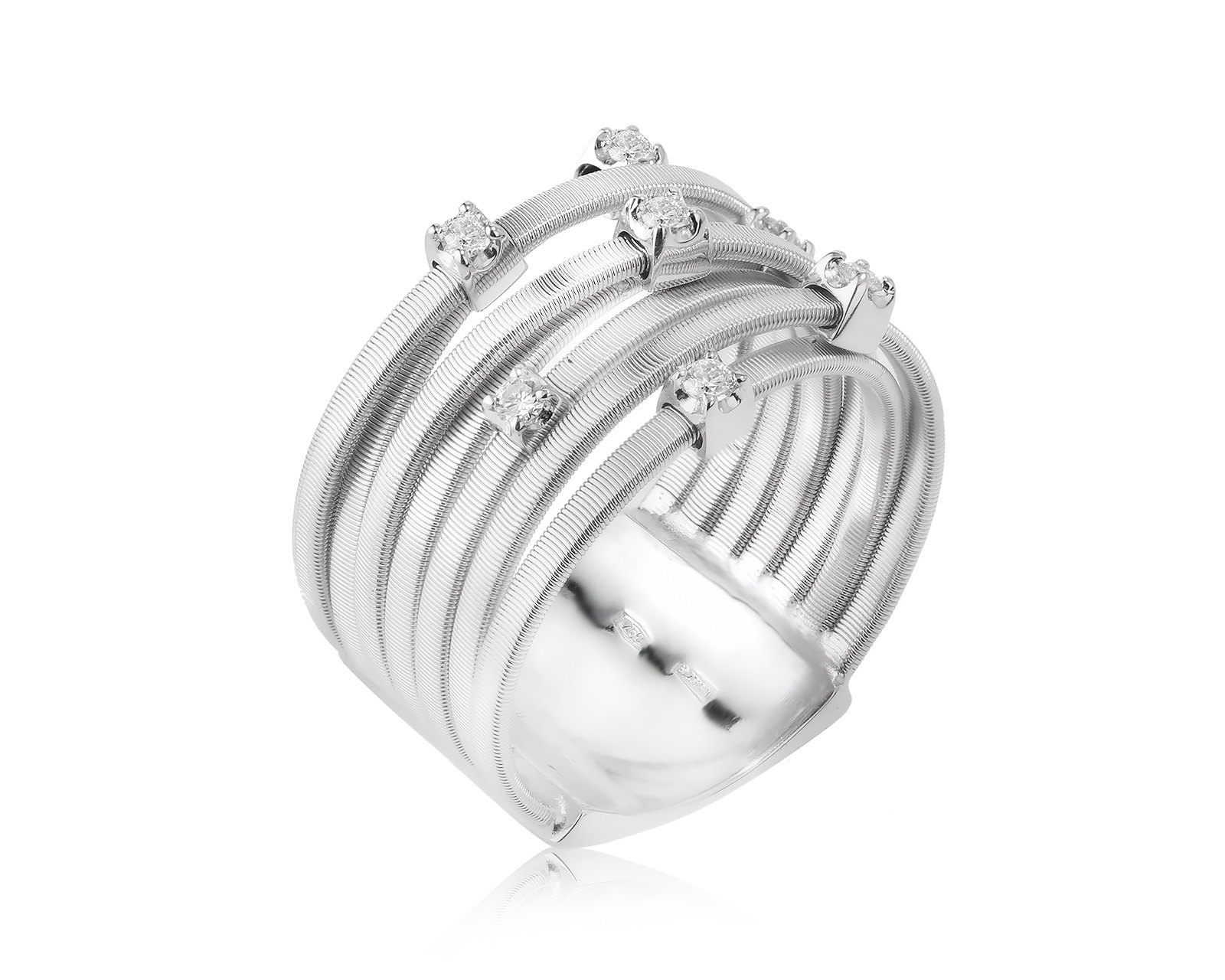 Оригинальное золотое кольцо с бриллиантами 0.21ct Marco Bicego 280923/1