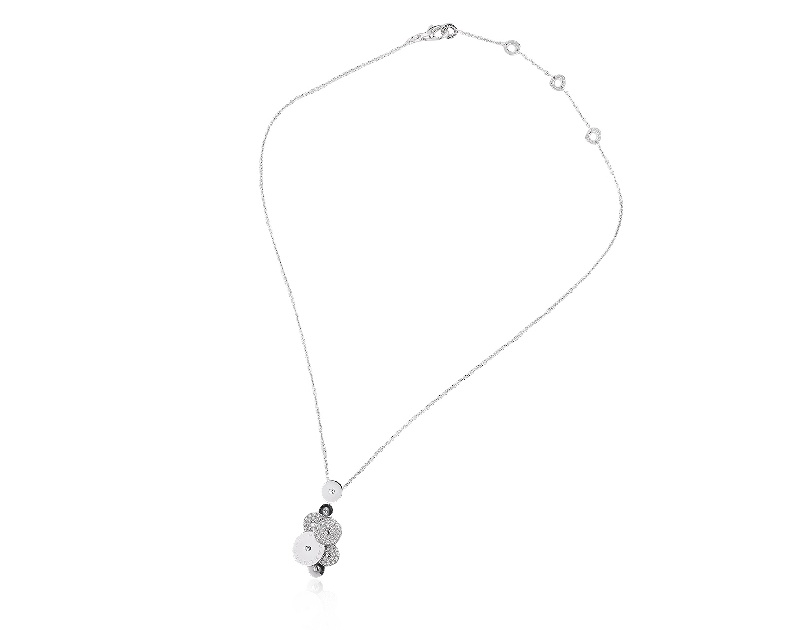 Оригинальное золотое колье с бриллиантами 0.60ct Bvlgari Cicladi