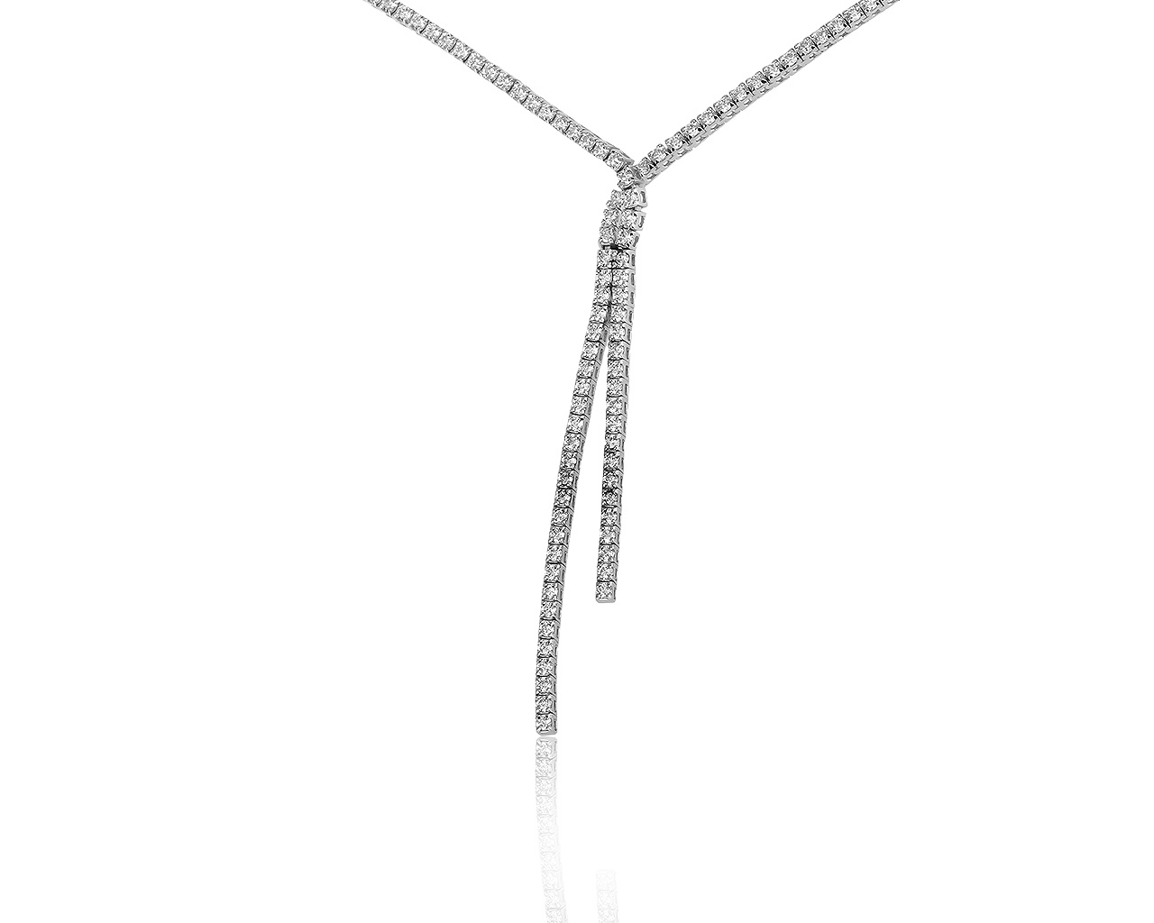 Престижное золотое колье с бриллиантами 2.00ct 260919/7