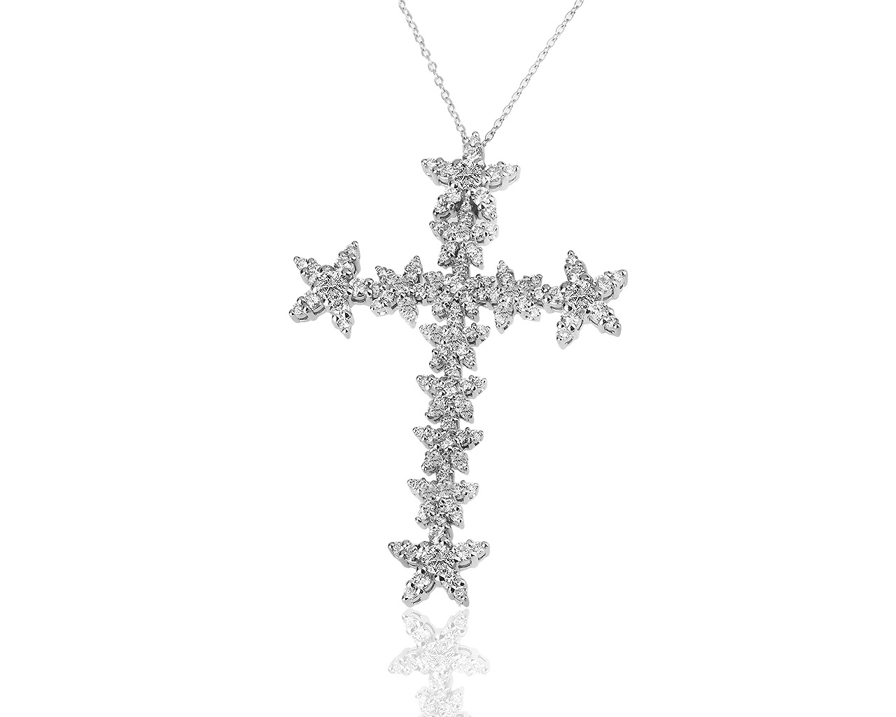 Золотой крест с бриллиантами 2.20ct Pasquale Bruni 130418/20