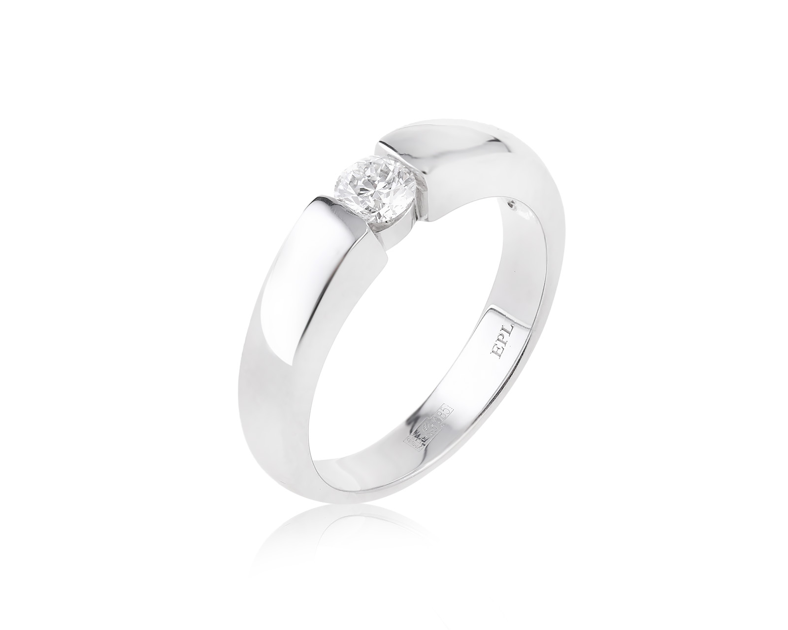 Оригинальное золотое кольцо ЭПЛ Якутские Бриллианты 101023/2