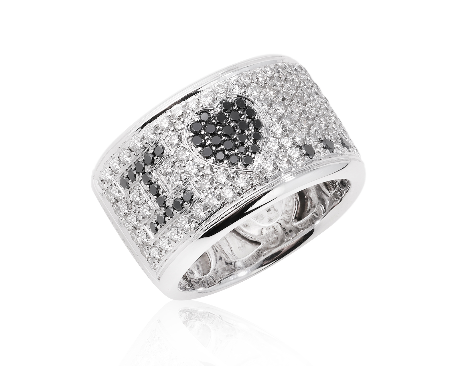 Оригинальное золотое кольцо с бриллиантами 1.56ct Grimoldi I Love You 241224/3